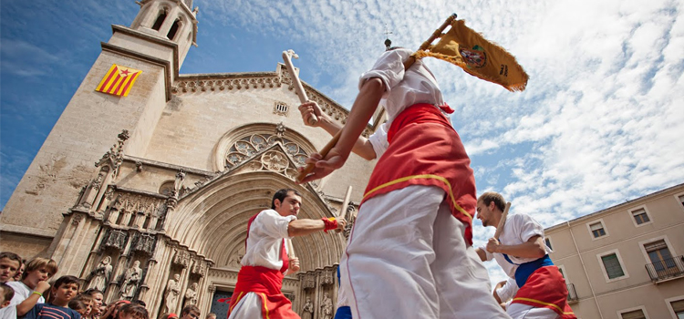 festa major vilafranca - ball de bastoners 