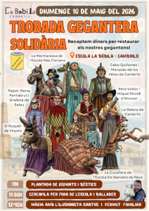 Trobada Gegantera Solidària a Cambrils a Cambrils 2026- que fer a Cambrils- - que fer aquest cap de setmana - que fer avui - agenda cap de setmana - que fer avui amb nens - fire i festes 2026

