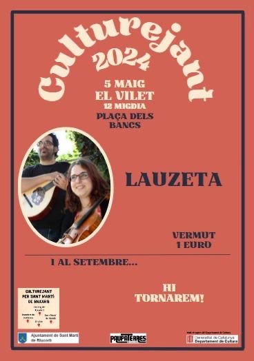 Concert al Vilet (Lauzeta)  a El Vilet - concert a El Vilet- concerts catalunya - agenda cap de setmana - que fer aquest cap de setmana - que fer avui
