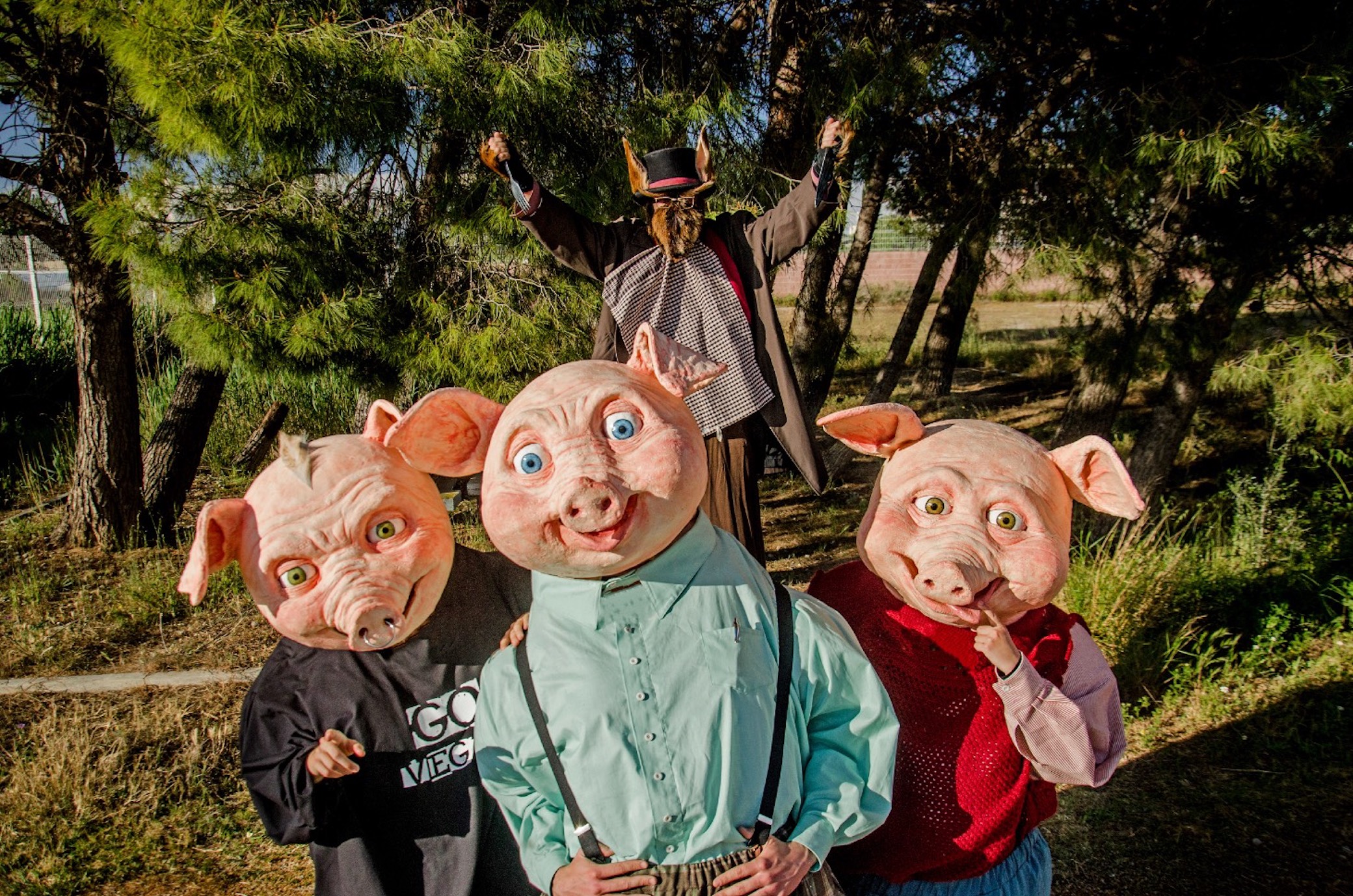 Pigs a Gavà - espectacles de de carrer - que fer avui - que fer amb nens aquest cap de setmana - espectacles infantils