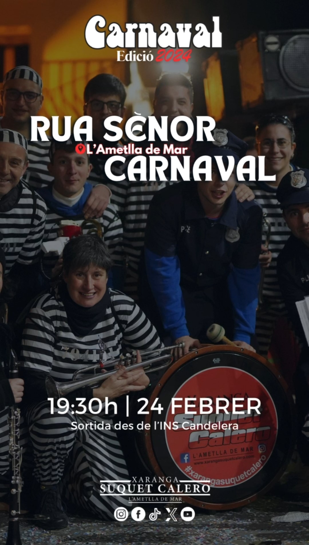Rua Senior al Carnaval a Ametlla de Mar - espectacles de de carrer - que fer avui - que fer amb nens aquest cap de setmana - espectacles infantils