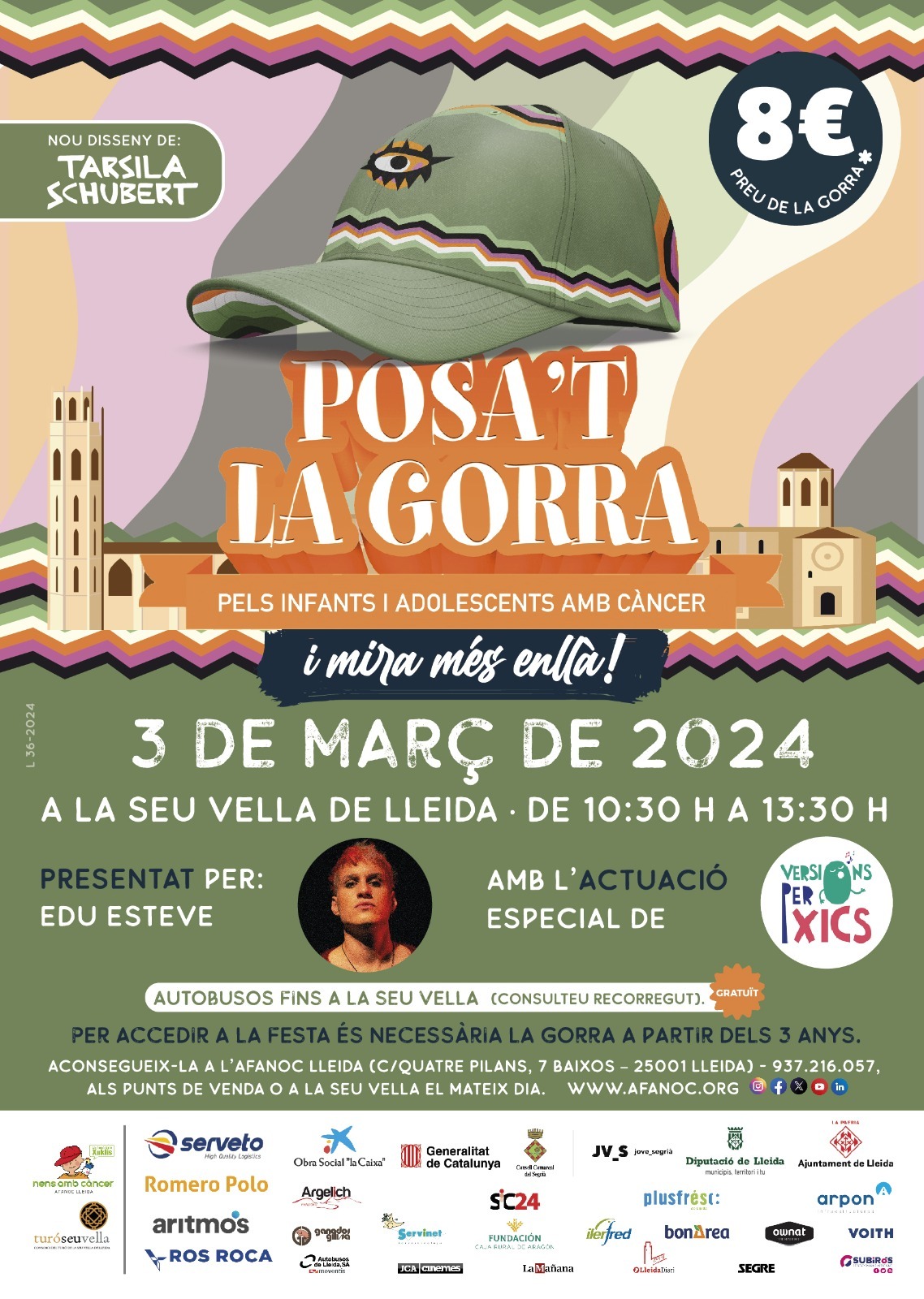 Posa't la gorra a Lleida 2024- que fer a Lleida- tallers infantils - que fer amb nens - que fer amb nens avui - que fer amb nens aquest cap de setmana