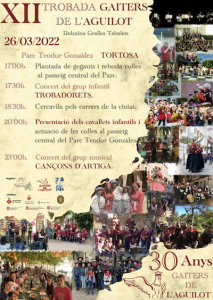 trobada gaiters de l'aguilot - tortosa - que fer avui a tarragona - fires i festes de catalunya