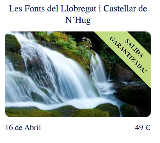 excursions catalunya - excursio a castellar d'en'hug