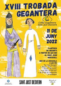 trobada gegantera de sant just desvern - gegants de catalunya - fires i festes de barcelona