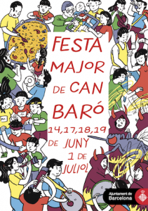 festa major can baro - festes majors barcelona - fires i festes - que fer avui a barcelona