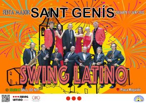 swing latino - festa major sant genis -concert - festes majors de catalunya