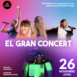 el gran concert - concert d'euforia - concerts a barcelona - fires i festes - que fer aquest cap de setmana