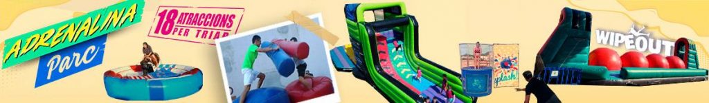 XOUS - INFLABLES - FIRES I FESTES - ESDEVENIMENTS - ACTIVITATS AMB NENS