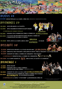 festa major de cervia de les garrigues - concert de bruixa express - que fer aquest cap de setmana - que fer avui a lleida - fires i festes 2023 - festes majors de catalunya