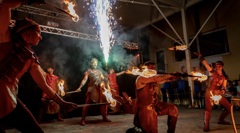 drakonia - espectacles amb foc per festes - espectacles de foc per esdeveniments