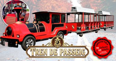 XOUS - TREN DE PASSEIG PER ESDEVENIMENTS-TREN DE PASSEIG PER FIRES I FESTES -TREN DE PASSEIG PER FESTES MAJORS
