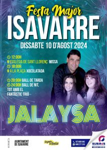 Festa Major Isavarre 2024 (jalaysa)  a ISAVARRE 2024- festes majors catalunya - festa major avui - festes majors - festes majors 2024 - festes majors catalunya 2024 - festes majors aquest cap de setmana