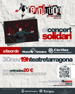 Revolution a Tarragona - concert a Tarragona- concerts catalunya - agenda cap de setmana - que fer aquest cap de setmana - que fer avui