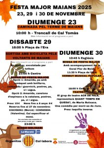 Festa Major de Maians a Maians - que fer a Maians- festes majors aquest cap de setmana - festes majors 2024  - que fer aquest cap de setmana - ball de festa major - fires i festes 2024
