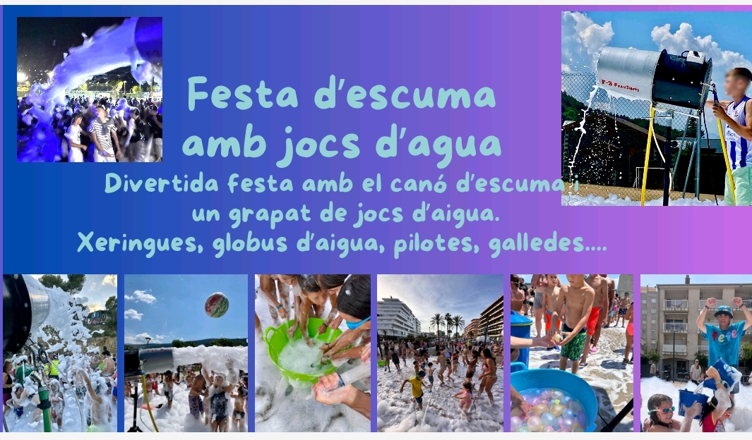 FEFE I COMPANYIA – FESTA DE L´ESCUMA PER ESDEVENIMENTS