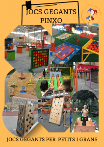 jocs gegants pinxo - jocs de fusta per festes - jocs de fusta