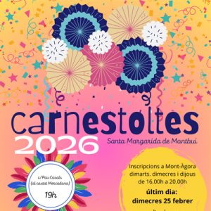 Carnestoltes a Santa Margarida de Montbui a  Santa Margarida de Montbui 2026- que fer a  Santa Margarida de Montbui- - que fer aquest cap de setmana - que fer avui - agenda cap de setmana - que fer avui amb nens - fire i festes 2024
