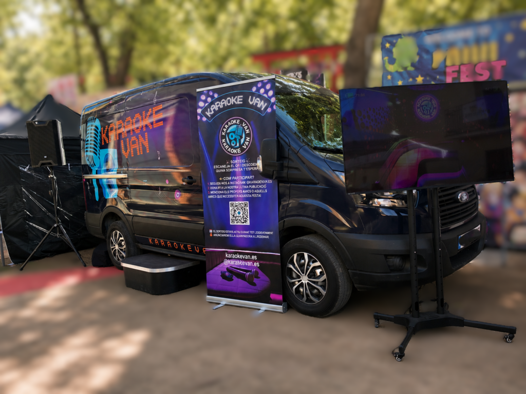 karaoke van - karaoke per esdeveniments- karaoke per festes - karaoke per festes majors - karaoke per fires i festes