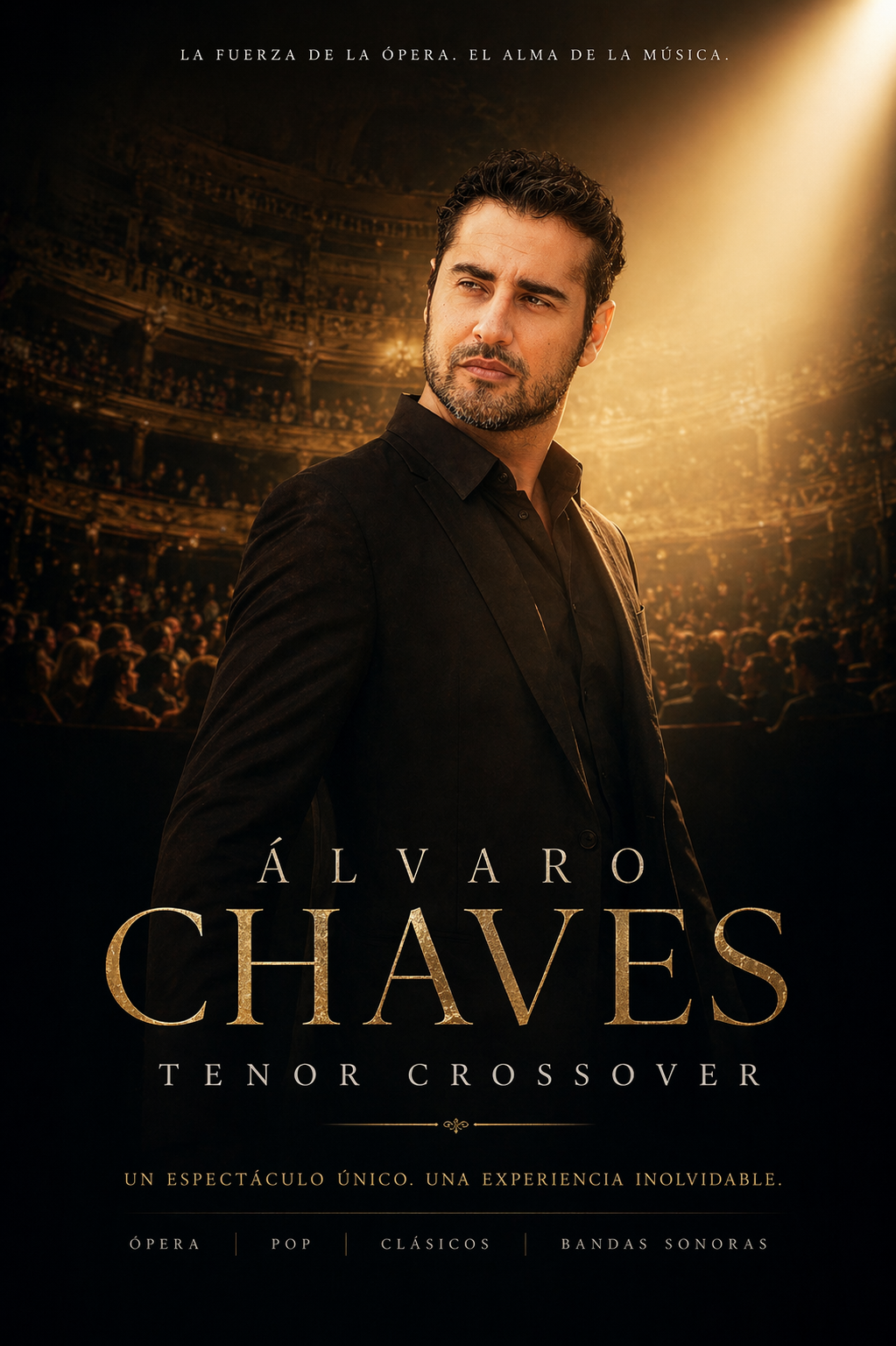 ÁLVARO CHAVES – CANTANT D’ÒPERA PER ESDEVENIMENTS