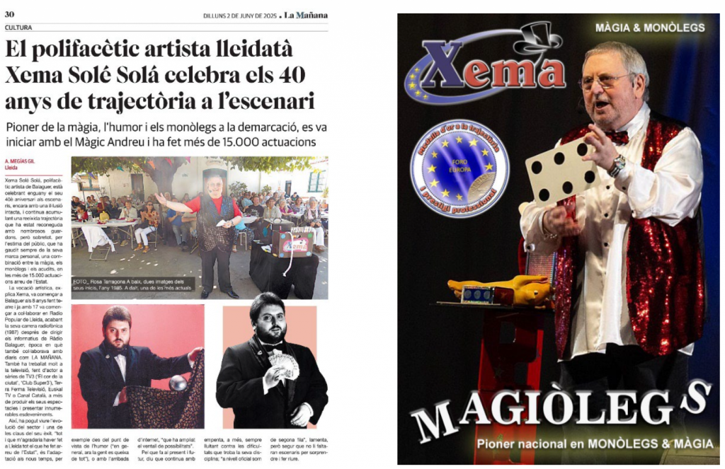MÀGIA PER FESTES - MAGS PER FESTES - MÀGIA PER FIRES I FESTES - ESPECTACLE DE MÀGIA PER FESTES