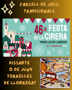 Farcell de jocs tradicionals a Torrelles de Llobregat - que fer a Torrelles de Llobregat- que fer amb nens - que fer amb nens avui - que fer amb nens aquest cap de setmana - que fer aquest cap de setmana - espectacles infantils - que fer avui amb nens 