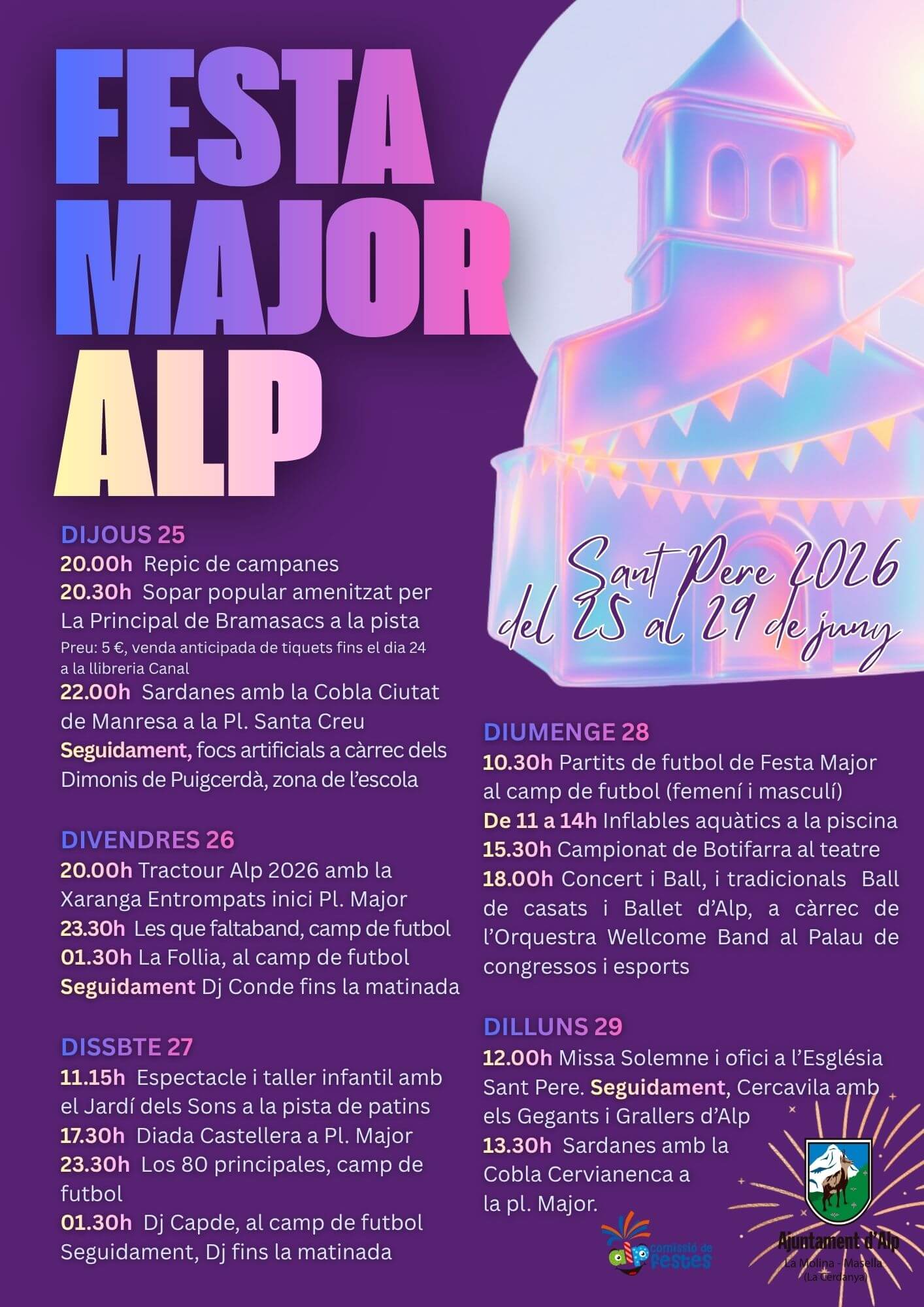 Festa Major de Sant Pere a Alp