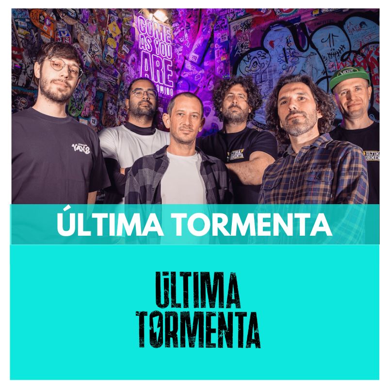 ÚLTIMA TORMENTA- GRUP DE MÚSICA PER FESTES-GRUP DE MÚSICA PER ESDEVENIMENTS-GRUP DE MÚSICA PER FESTES MAJORS-GRUP DE MÚSICA PER FIRES I FESTES
