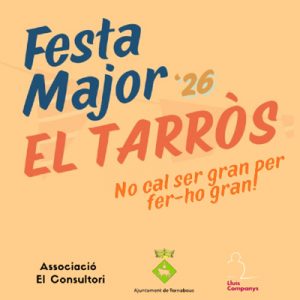 Festa Major del Tarròs a Tarròs 2026- festes majors catalunya - festa major avui - festes majors - festes majors 2026 - festes majors catalunya 2026 - festes majors aquest cap de setmana