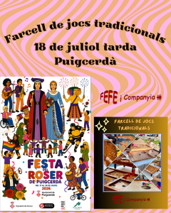 Farcell de jocs tradicionals a Puigcerdà - que fer a Puigcerdà- que fer amb nens - que fer amb nens avui - que fer amb nens aquest cap de setmana - que fer aquest cap de setmana - espectacles infantils - que fer avui amb nens 
