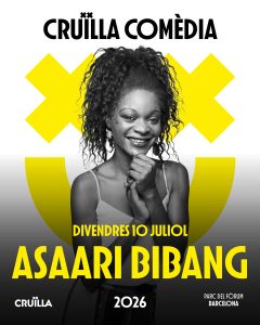 Monòleg (Asaari Bibang)  a Barcelona - Espectacle humor avui - que fer avui - que aquest cap de setmana - agenda de cap de setmana