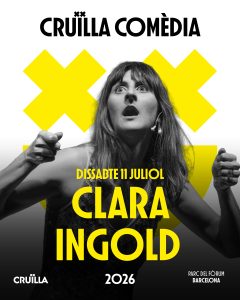 Monòleg (Clara Ingold)  a Barcelona  - Espectacle humor avui - que fer avui - que aquest cap de setmana - agenda de cap de setmana
