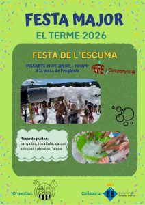 Festa d'escuma amb jocs d'aigua a Torrelles de Foix - que fer amb nens - que fer amb nens avui - que fer amb nens aquest cap de setmana - que fer aquest cap de setmana - espectacles infantils - que fer avui amb nens