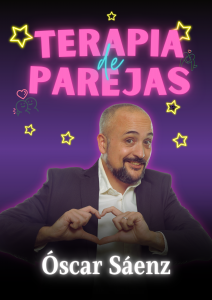 Tearpia de Parejas (Óscar Sáenz)  a Barcelona - Espectacle humor avui - que fer avui - que aquest cap de setmana - agenda de cap de setmana