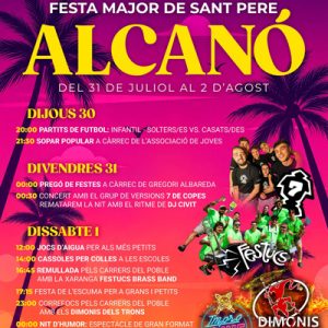 Festa Major d’Alcanó