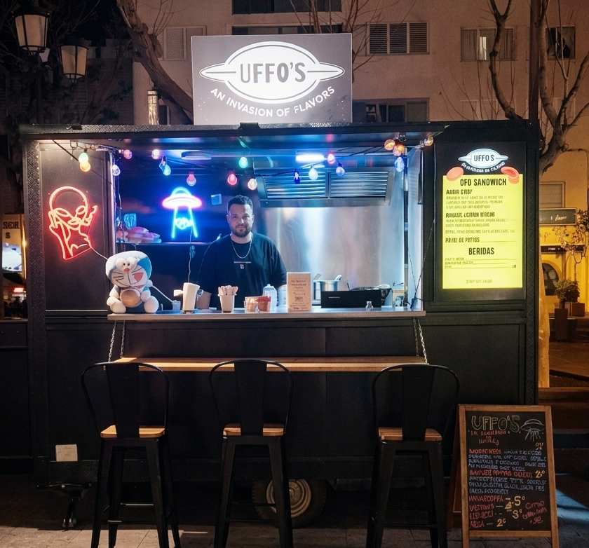 UFFO´S TRUCK – FOODTRUCK PER ESDEVENIMENTS