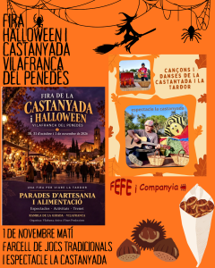 Espectacle la castanyada i jopcs trdicionals