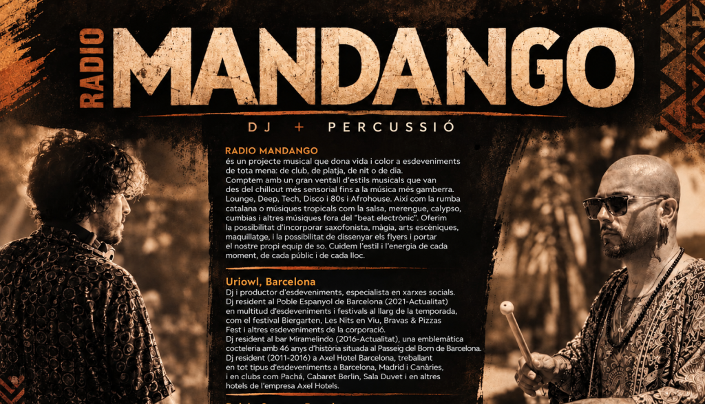 RÀDIO MANDANGO- DJ PER ESDEVENIMENTS-DJ PER FESTES-DJ PER FESTES MAJORS