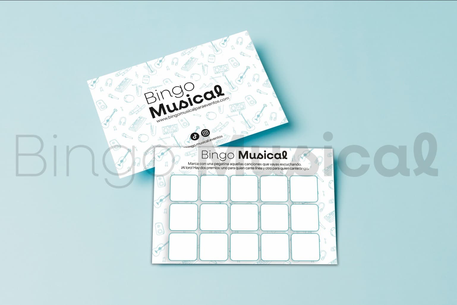 BINGO MUSICAL PER ESDEVENIMENTS - BINGO MUSICAL PER FIRES I FESTES - BINGO MUSICAL PER FESTES - BINGO MUISCAL EVENTS