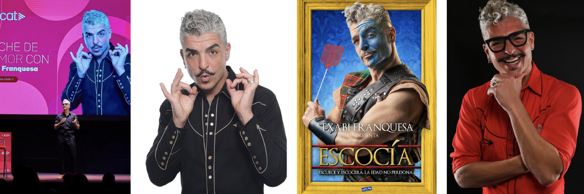 Txabi Franquesa - monolegs per festes majors - espectacles humor per fires i festes - monolegs per esdeveniments